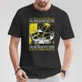 稲妻の魔法が手に入る 近いヴィンテージ日本蟹 Tシャツ 面白い贈り物
