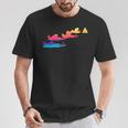 競艇 ボートレース ターン ビンテージ 面白いtシャツ メンズ おもしろ 面白 ネタ 面白グッズ 長袖tシャツ Tシャツ 面白い贈り物