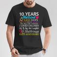 結婚10周年記念ギフト 結婚10周年 Tシャツ 面白い贈り物