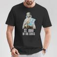 聖ヨハネ十字架カトリック Tシャツ 面白い贈り物