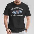 自動車事故サバイバー おもしろい 自動車事故 けが リカバリー Tシャツ 面白い贈り物