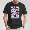 誕生日の女の子10歳、猫、ユニコーン、10歳の誕生日 Tシャツ 面白い贈り物