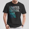 限定版 1979年5月 レトロ ヴィンテージ 1979 Tシャツ 面白い贈り物