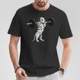 面白いtシャツ ダルメシアン 犬 イヌ わんこ メンズ 犬好き グッズ 面白い 服 ネタ 子供 筋トレ Tシャツ 面白い贈り物