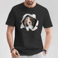 面白いtシャツ ビーグル 犬 イヌ わんこ メンズ 犬好き グッズ かわいい おもしろ 面白い 服 ネタ Tシャツ 面白い贈り物