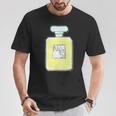 香水 ビン 瓶 No5 パフューム 現代アート おしゃれ かわいい デザイン Tシャツ 面白い贈り物
