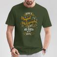 Magical Photographer Christmas Photographer Tシャツ 面白い贈り物