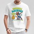 8歳の誕生日 男の子 8歳 サッカー フットボール選手 誕生日 Tシャツ 面白い贈り物