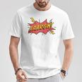 AAARGH Bubble From Comic Book Or Cartoon T-Shirt Unique Gifts