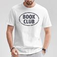 Book Club Oval Logo T-Shirt Unique Gifts