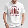 All Booked For Valentines Day Bookish Readers Book Lovers T-Shirt Unique Gifts