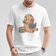 Capybara Reading a Book Cute Reading For Boys Girls Premium Tri-Blend T-Shirt Unique Gifts Capybara Reading a Book Cute Reading For Boys Girls Premium Tri-Blend T-Shirt Unique Gifts