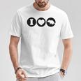 De Ratas I Love Rat De Ratas Camiseta unisex Regalos divertidos