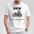 Dkw バイク 1930年代デザイン ビンテージバイク 長袖tシャツ Tシャツ 面白い贈り物