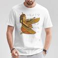 Égypte Hiéroglyphe Déesse Isis De Laie Et De La Mort T-Shirt Cadeaux drôles
