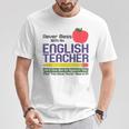 English Teacher Humor Reading Books Vocabulary Grammar T-Shirt Unique Gifts English Teacher Humor Reading Books Vocabulary Grammar T-Shirt Unique Gifts