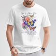 God Is Within Her Faith 聖句 詩篇 Tシャツ 面白い贈り物