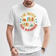 I'm With The Banned Books I Survived Reading Banned Books T-Shirt Unique Gifts