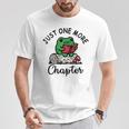 Just-One-More Chapter Frog Reading Book Men Women Kids T-Shirt Unique Gifts Just-One-More Chapter Frog Reading Book Men Women Kids T-Shirt Unique Gifts