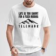 Laida Es Demasiado Corta Para Una Unión Camiseta unisex Regalos divertidos