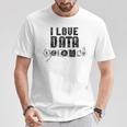 I Love Datacience Analytics アナリストサイエンティスト Tシャツ 面白い贈り物
