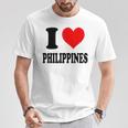 I Love Philippines フィリピン Tシャツ 面白い贈り物