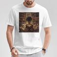 Melanin Afro Women Educated Reading Book History Comfort Colors Crop Top T-Shirt Unique Gifts