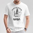 Nasa の失敗は許されない スペース シャトル Tシャツ 面白い贈り物