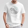 Palo Alto カリフォルニア コーディネート 地図 故郷 Tシャツ 面白い贈り物