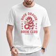 Please Bookworm Be Book Dragon Club School Nerd Library CNY T-Shirt Unique Gifts