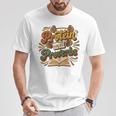 Protein And Proverbs Protein Workout Book Lover Retro T-Shirt Unique Gifts
