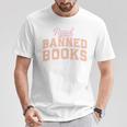 Read Banned Books Retro Varsity Aesthetic Reading T-Shirt Unique Gifts Read Banned Books Retro Varsity Aesthetic Reading T-Shirt Unique Gifts