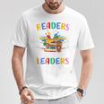 Readers Are Leaders Book Lover Reading Mom Premium Tri-Blend T-Shirt Unique Gifts Readers Are Leaders Book Lover Reading Mom Premium Tri-Blend T-Shirt Unique Gifts