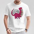 Readosaurus Reading Dinosaur Book Lover Library Studying T-Shirt Unique Gifts