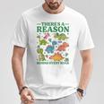There’S A Reason Behind Every Roar Dinosaur Mom T-Shirt Unique Gifts There’S A Reason Behind Every Roar Dinosaur Mom T-Shirt Unique Gifts