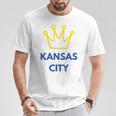 Royal Kc ファンカンザスシティクラウン Tシャツ 面白い贈り物