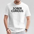 Sober Curious Lifestyle Tシャツ 面白い贈り物
