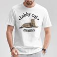 Tabby Cat Mama Linda Mamá Atigrada Amante De Los Gatos Mamá Gatoeñora Camiseta unisex Regalos divertidos