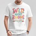 Wild About Reading Book Reading Library Writer Premium Tri-Blend T-Shirt Unique Gifts Wild About Reading Book Reading Library Writer Premium Tri-Blend T-Shirt Unique Gifts