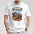 Wombat ヴィンテージ 70年代 90年代 レトロ ウォンバット 動物愛好家 ウォンバット Tシャツ 面白い贈り物