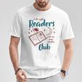 Women's Reading Book Lover Bookish Late A Night Readers Club T-Shirt Unique Gifts