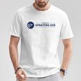 Zigexn UpdatersExe_23_中元聡師 Tシャツ 面白い贈り物