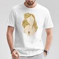 かわいいタトゥーガールファニーユニセックスデザインメンズレディースtシャツ Tシャツ 面白い贈り物