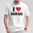 アイハート 平尾ジャパンラブ 日本のお土産品 Tシャツ 面白い贈り物