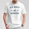 アメリカ海軍シービー Tシャツ 面白い贈り物
