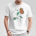 オオカバマダラ変態サイクル Tシャツ 面白い贈り物