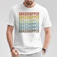 グラスホッパー レトロ Tシャツ 面白い贈り物