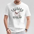 サグアロツーソン アリゾナ国立公園 ロードランナー お土産 長袖tシャツ Tシャツ 面白い贈り物