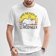 シュレディンガーの猫-シュレディンガーとは誰ですか？シュレディンガーの猫 Tシャツ 面白い贈り物