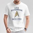 スタートレック オリジナルシリーズ エンタープライズ デルタ 長袖tシャツ Tシャツ 面白い贈り物